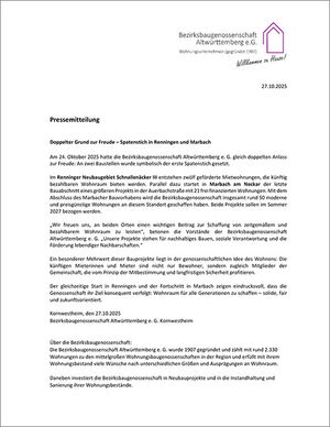 Pressemitteilung