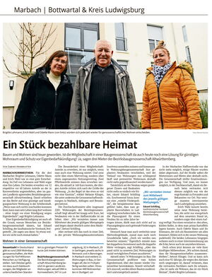 Wohnen in einer Genossenschaft