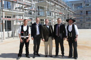 Richtfest in Ludwigsburg