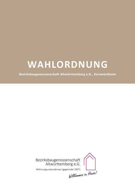 Wahlordnung