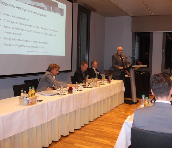 Pressemitteilung zur Vertreterversammlung 2019